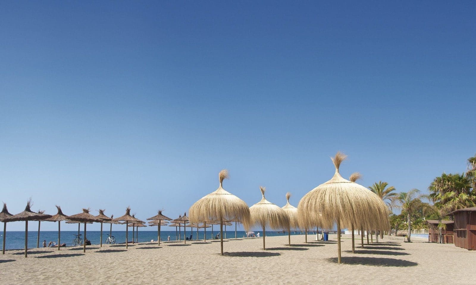 A beach on the Costa del Sol A beach on the Costa del Sol